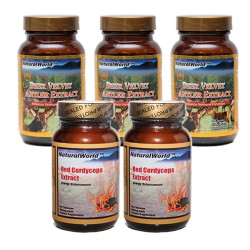 3 Deer Velvet Antler Extract + 2 Red Cordyceps Extract  3 Deer Velvet Antler Extract + 2 Red Cordyceps Extract